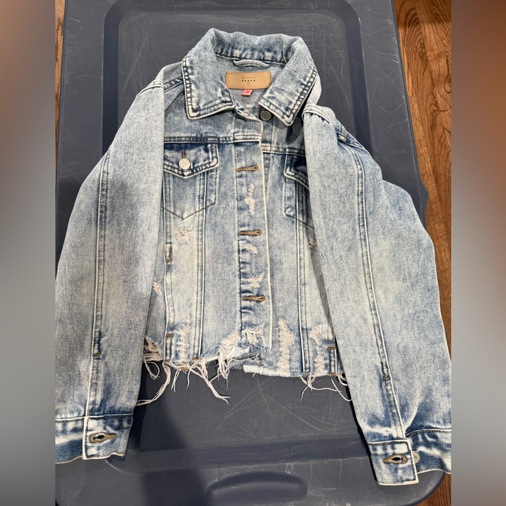 Blank NYC Light Blue Denim Jacket